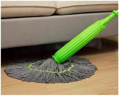 Smart Spin Mop with Bucket – 360° Rotating Microfiber Mop